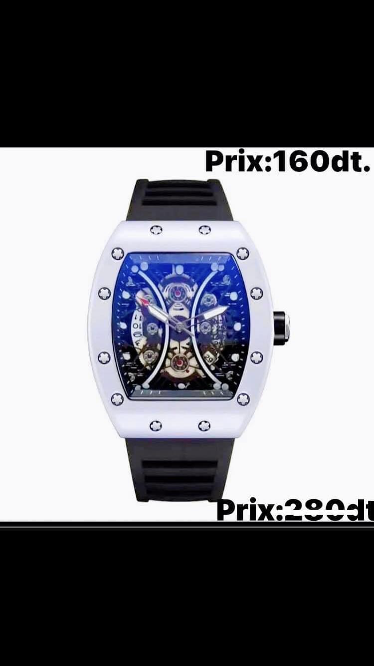 Black Friday - 40% 160دينار Montre automatique richard étanche  livraison gratuite Tunisie 🇹🇳 el kol